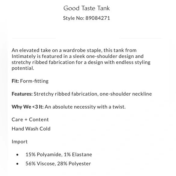 Free People Good Taste Tank - Picture 5 of 9